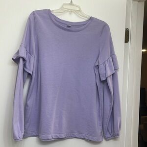 OLD NAVY Crewneck Purple Lilac Lavender long sleeve